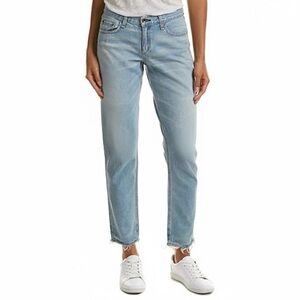 rag & bone Boyfriend Jeans Size 26 Abingdon Light Wash Low Rise Slim Straight